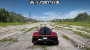 FORZA HORIZON 5  | Top 10 Fastest 0-300KM/H HYPERCARS ACCELERATION BATTLE ALL STOCK