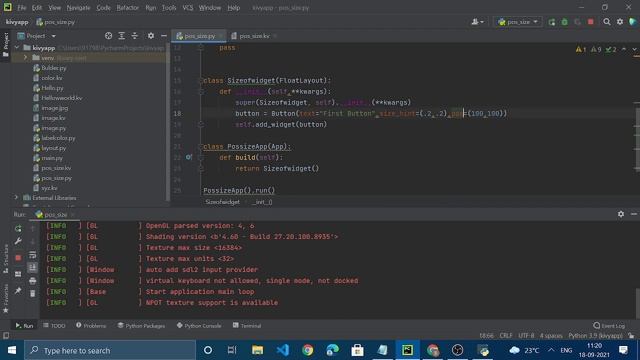 kivy Tutorial : position of widgets in kivy | app development tutorial in python смотреть онлайн