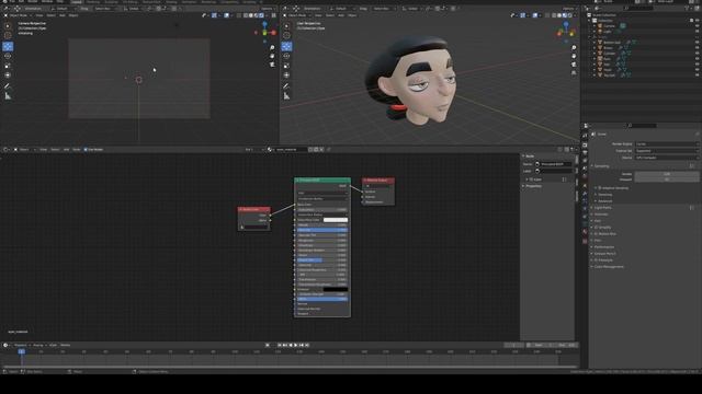Nomad Sculpt to Blender 3d Lighting and Rendering Tutorial смотреть онлайн