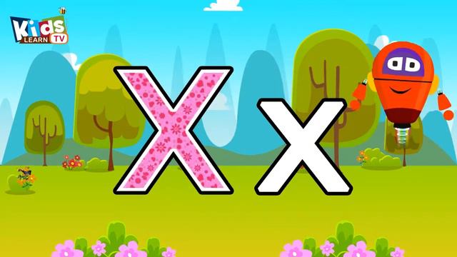 How to Write Letter X | X for Xylophone |KidsLearnTv смотреть онлайн