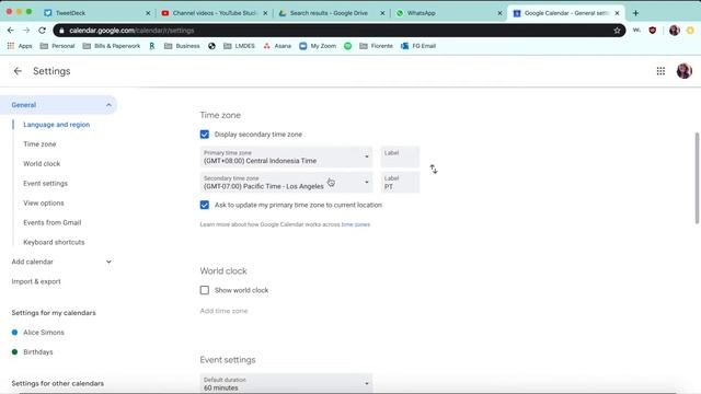 Beginner's Guide: Setting Time Zones in Google Calendar смотреть онлайн