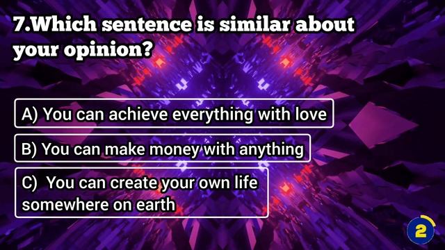 what is your hidden destiny? personality test смотреть онлайн