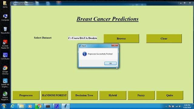 Breast Cancer prediction using Hybrid and Fuzzy Model смотреть онлайн