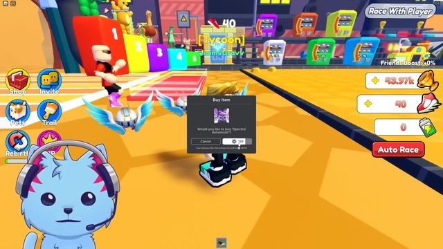 Rich Noob Becomes the FASTEST in Roblox RunStar Simulator смотреть онлайн
