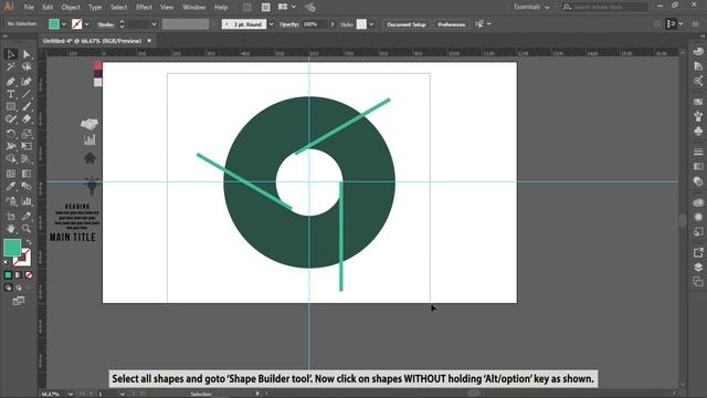 1.Adobe Illustrator Tutorial - Circular Infographic Design смотреть онлайн