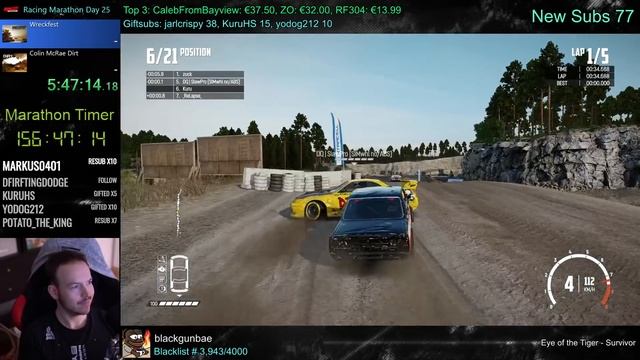 Wreckfest Online Multiplayer is pure CHAOS and I love it! | Racing Marathon 2021 | KuruHS смотреть онлайн