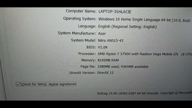 ACER AN515-43-R2WK R7-3750H GTX1650/4GB 1TB + 256GB SSD 8GB WIN10 BLACK смотреть онлайн