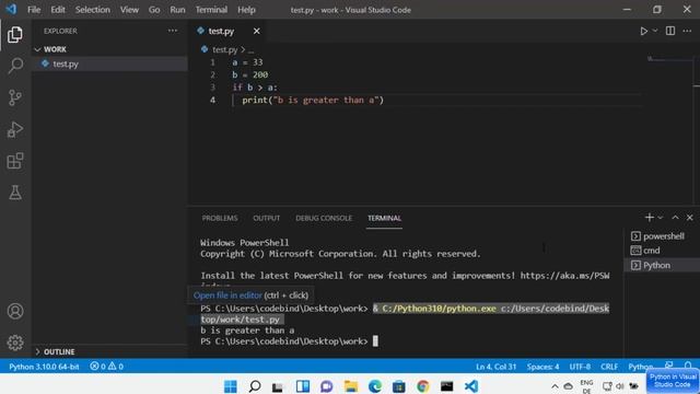 Getting Started with Python in Visual Studio Code | Python with VSCode (Windows 11) смотреть онлайн