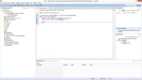 Minecraft Forge 1.7.10|Forge Modding Tutorial #001►Basic Setup-Main Modfile