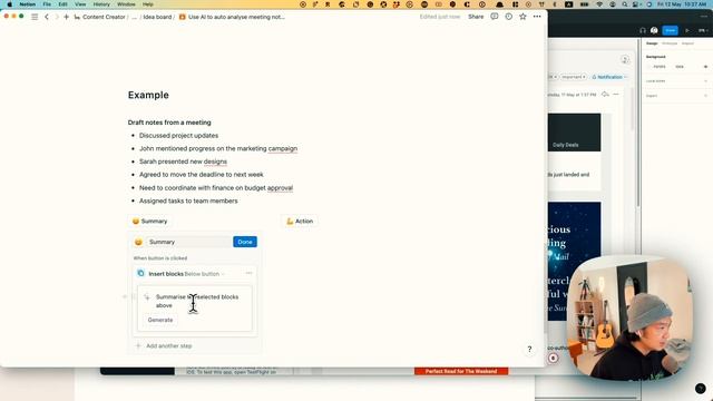 Notion AI and Custom Button Magic - Tutor of Interacting with Notes смотреть онлайн