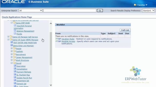 Oracle Apps Navigation Basics смотреть онлайн
