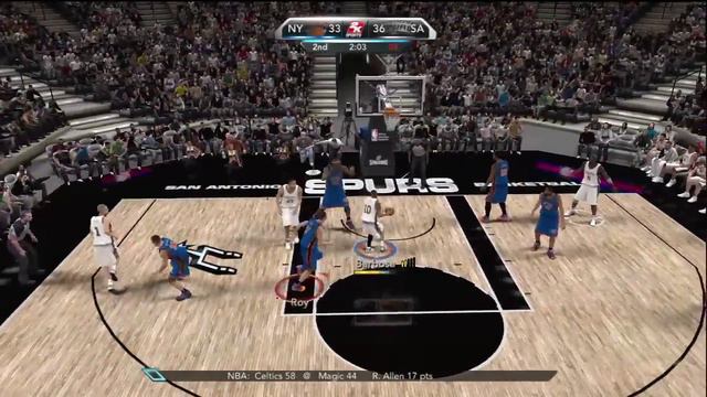 NBA 2K10 - 1st Online League Game in WWS4 смотреть онлайн