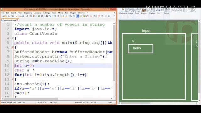 Count Number Of Vowels In A String | java | Tamil смотреть онлайн