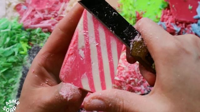 ASSORTED Soap *639 | Cutting Soap (no Talking) | АСМР Резка мыла | #asmrsoap #carvingsoap