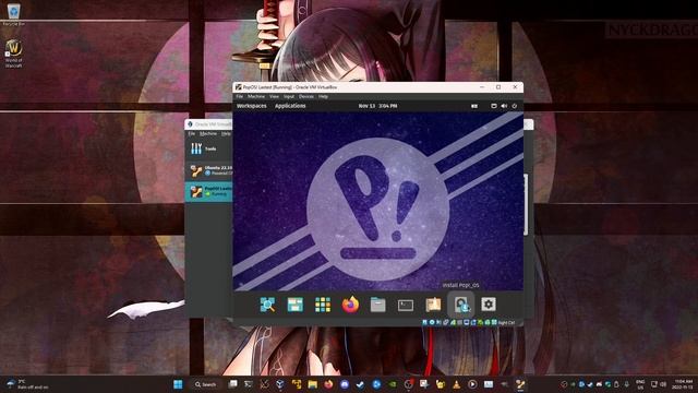 Testing Virtual Box 7 on Windows 11 - Ubuntu 22.10 & Pop!OS 22.04. смотреть онлайн