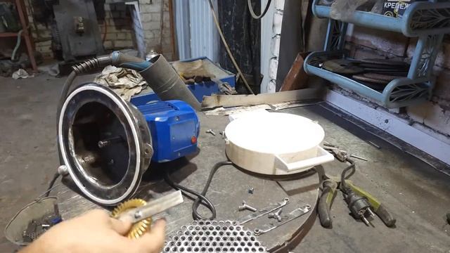 Glass crusher manufacturing, fusing - Изготовление дробилки для стекла, фьюзинга. Part 3. смотреть онлайн