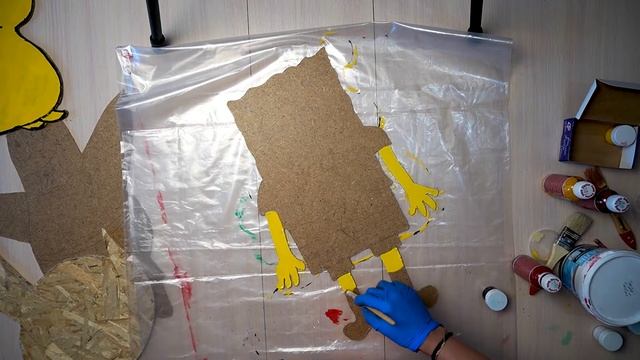 Спанч БОБ и Улитка Поделка в Детский Сад. Часть 1 / DIY смотреть онлайн