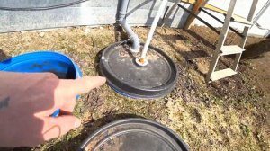 Септик из пластиковых бочек два года спустя