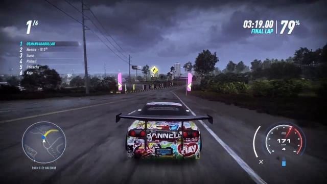 Need for speed heat part 4 nfs underground 1 LEGEND car nissan skyline eddie's car customization смотреть онлайн