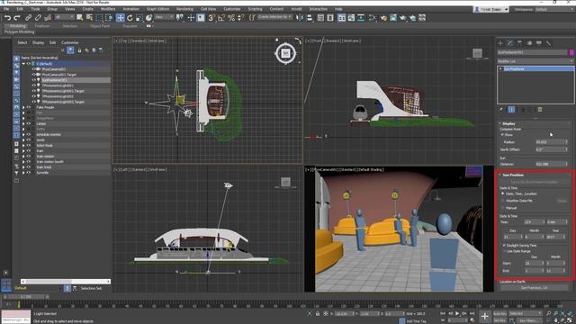 3ds Max Getting Started - Lesson 24 - ART Rendering смотреть онлайн