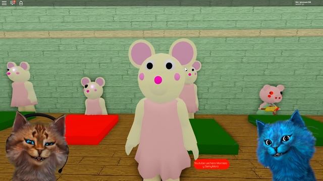 Новые СЕКРЕТЫ СВИНИНЫ ПИГГИ (Roblox Piggy new Characters) Весёлый Кот и КОТЁНОК ЛАЙК смотреть онлайн
