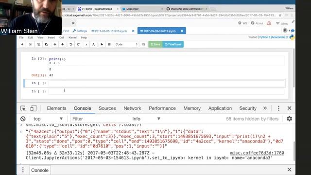 Jupyter in SageMathCloud, May 3, 2017 смотреть онлайн