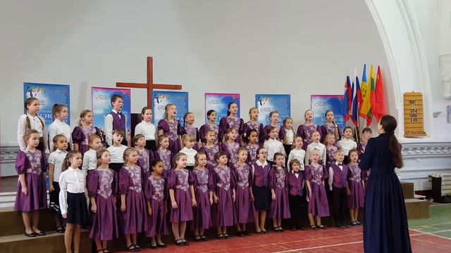 Младший хор"Невская доминанта"."Сказочка про то и про сё" из оперы Борис Годунов. смотреть онлайн