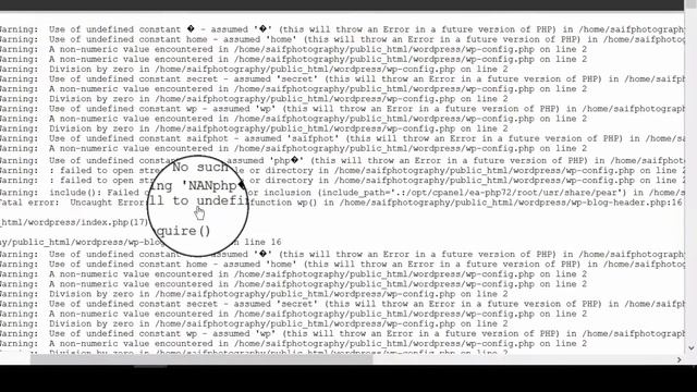 [?LIVE] How to find error_log of my PHP files in cPanel? смотреть онлайн