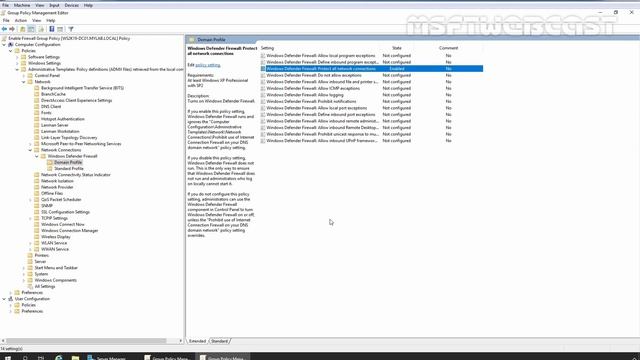 1. Enable or Disable Firewall using Group Policy in Windows Server 2019 смотреть онлайн
