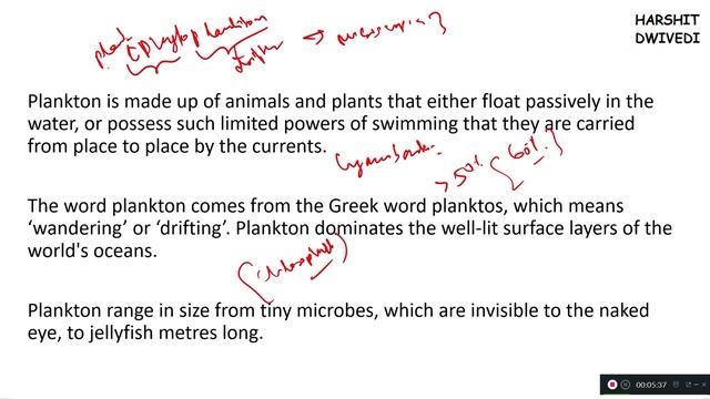 Planktons (The Food of Oceans) - Phytoplanktons & Zooplanktons смотреть онлайн