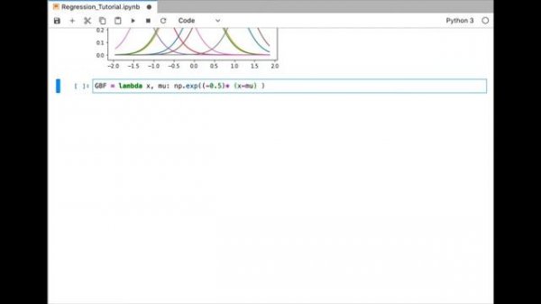 Tutorial 2: Linear Regression part 4: Non linear model with Radial Basis Function