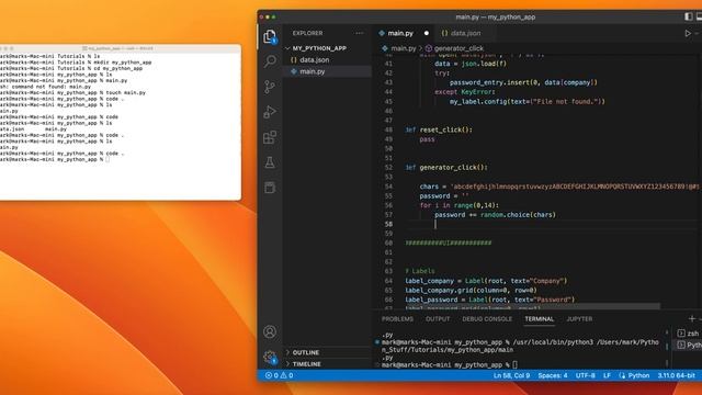 Creating a simple python Tkinter desktop app Video#3 смотреть онлайн