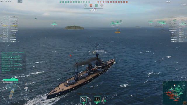 World of Warships #7 Dreadnought смотреть онлайн