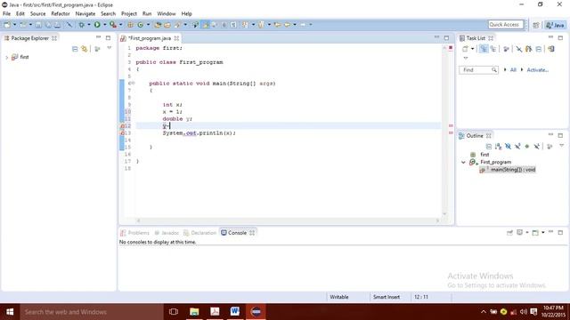 Java Amahric Tutorial #Primitive Data Type #Variable Declaration смотреть онлайн