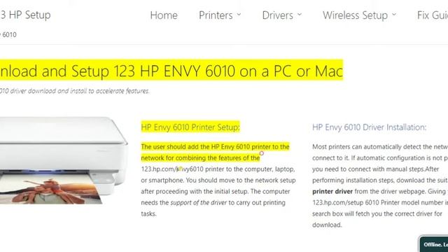 HP Envy 6010 printer setup | Unbox HP Envy 6010 printer | Wi-Fi setup смотреть онлайн