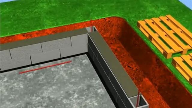 Возведение стен из блоков НОВОБЛОК смотреть онлайн