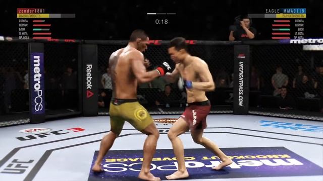 GFL 18 Lightweight Dos Anjos vs Jung смотреть онлайн
