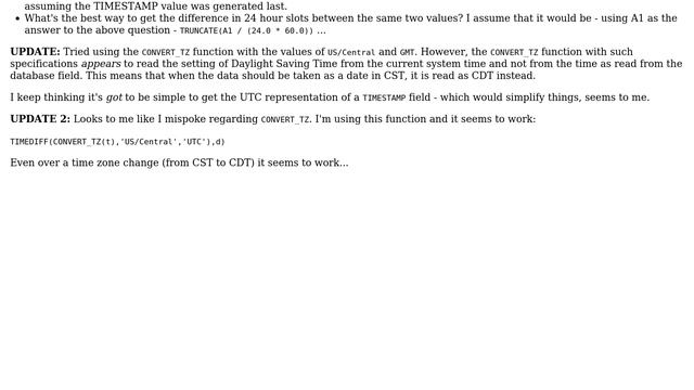 Databases: How to compare (in MySQL) a DATETIME value to a TIMESTAMP value? смотреть онлайн