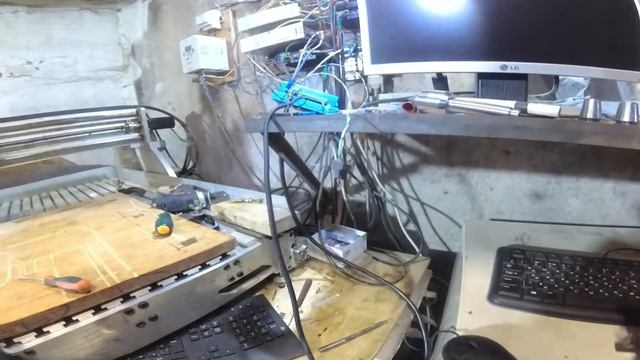 4 ось Stepmaster и Ncstudio. Проблемы с HBS860H. смотреть онлайн