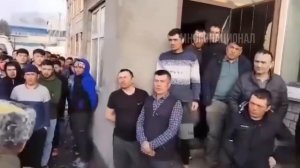 Активисты русских организаций, пришли к мигрантам.#мигранты.