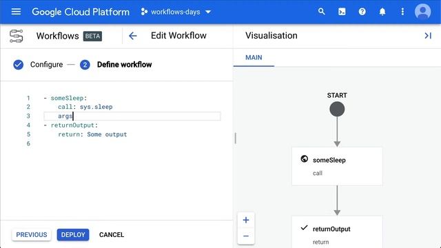 Day #11 with Cloud Workflows: sleeping in a workflow смотреть онлайн