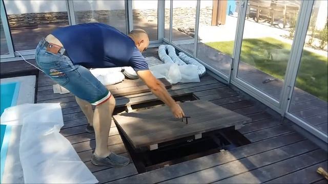 Люк-невидимка на террасе. БЕЛ-ЛЮК смотреть онлайн