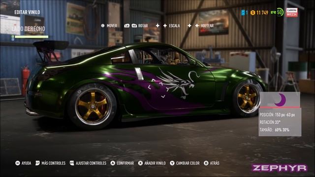 Need For Speed Payback   Nissan 350z From NeedForSpeed Underground 2 Rachel´s Car