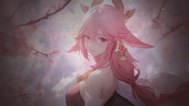 mylivewallpapers com Genshin Impact Yae Miko 4K смотреть онлайн