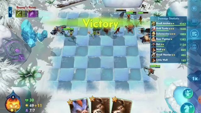 Auto Chess War - All Beast Build Gameplay смотреть онлайн