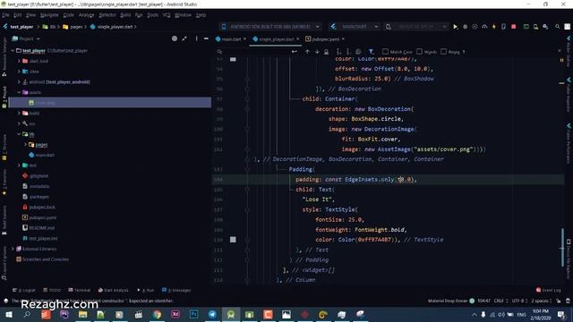 Flutter Music Player UI - SPEED CODE смотреть онлайн