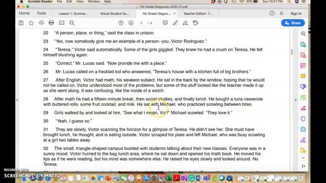 Seventh Grade by Gary Soto Audiobook смотреть онлайн