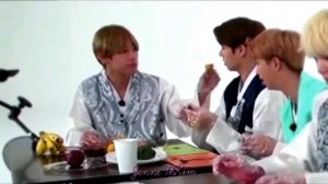 VKook/Как Намджун реагирует на действия Чонгука и Тэхена.