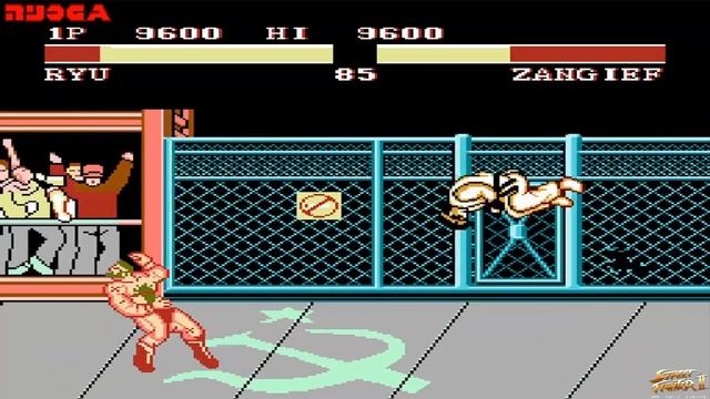 STREET FIGHTER II: The World Warrior (YOKO SOFT) (NES PIRATE) - NES LONGPLAY - RYU (FULL GAMEPLAY) смотреть онлайн