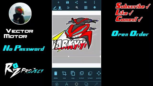 Logo vector motor | Vario150 | By RZproject смотреть онлайн